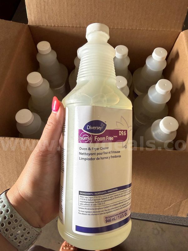 Diversey Foam Free Oven & Fryer Cleaner - Pack of 11