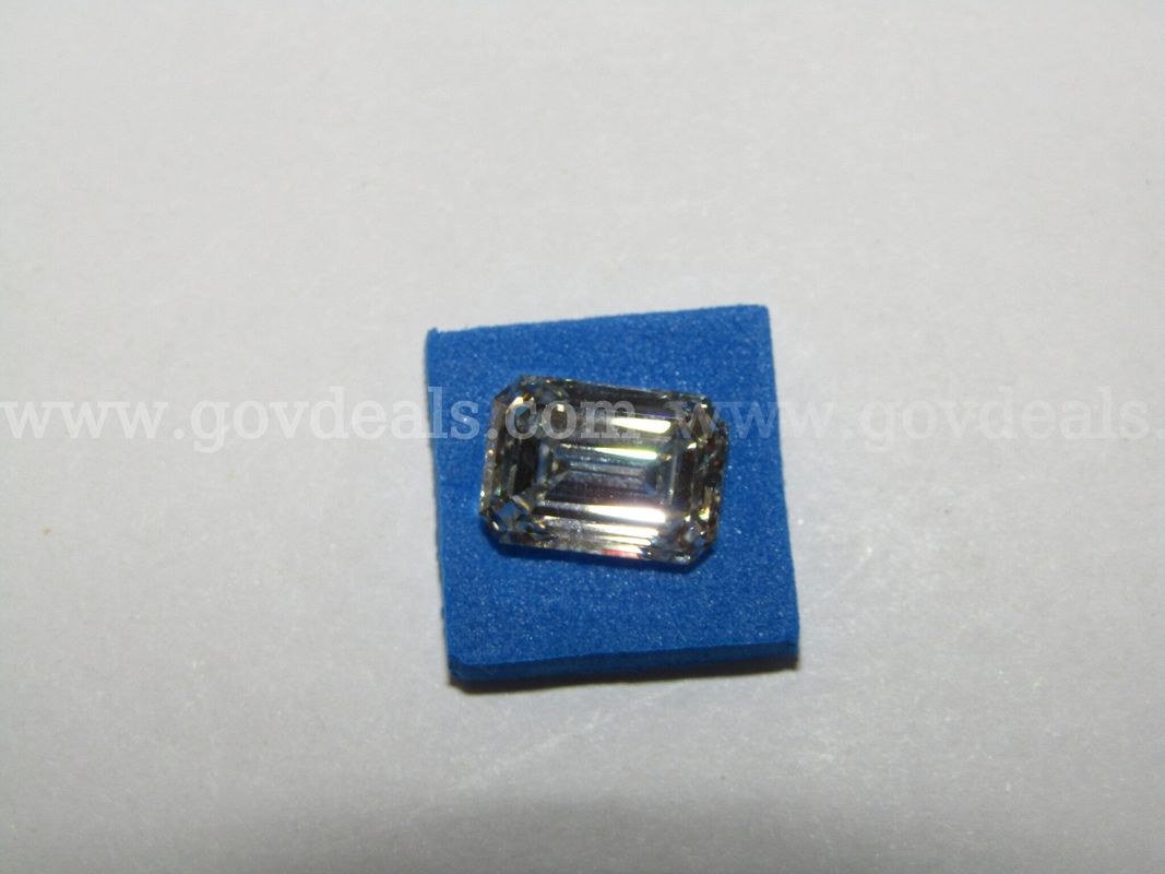 3.43 carat Emerald Cut Lab Diamond with IGI Report