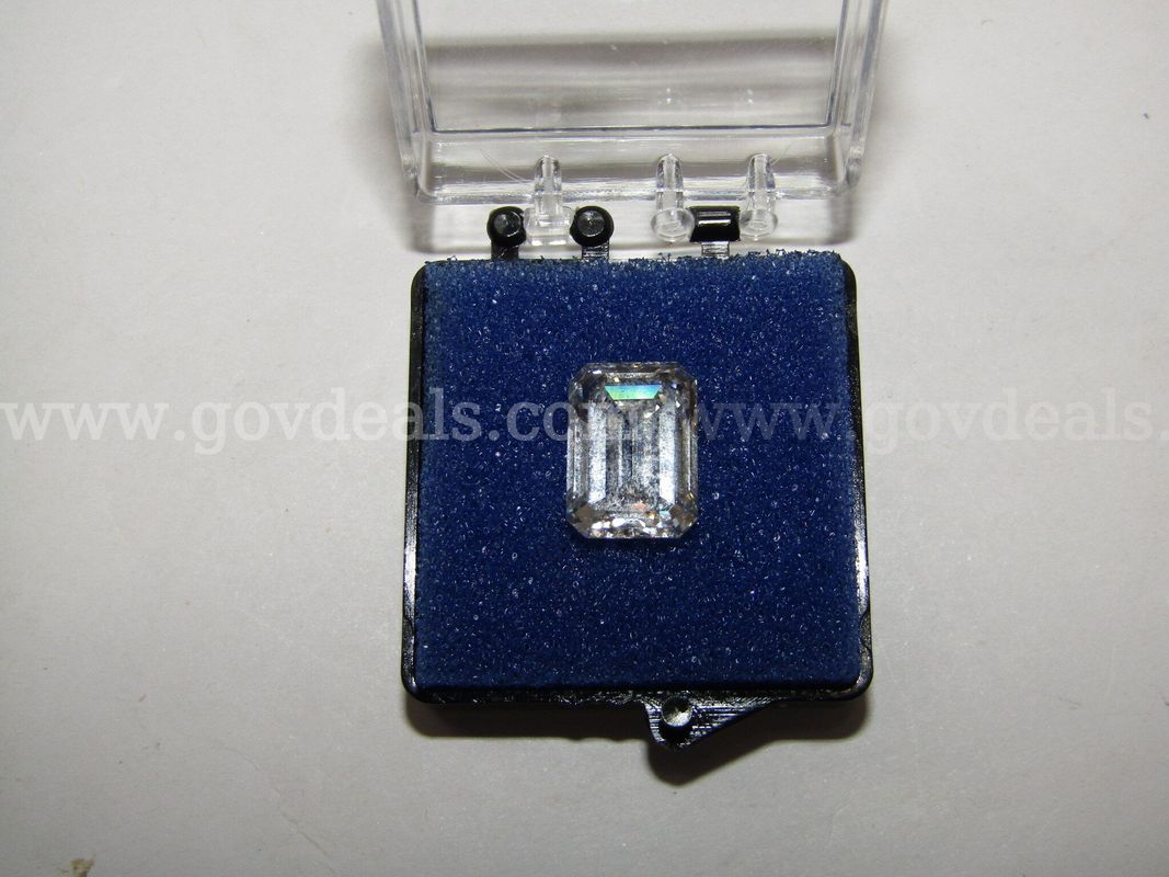 5.04 carat Emerald Cut Lab Diamond with IGI Report