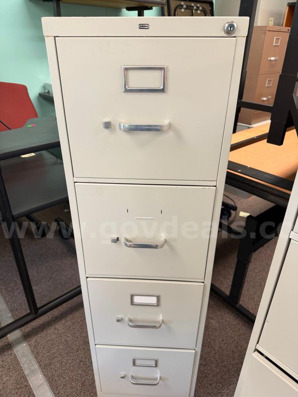 Two file cabinets