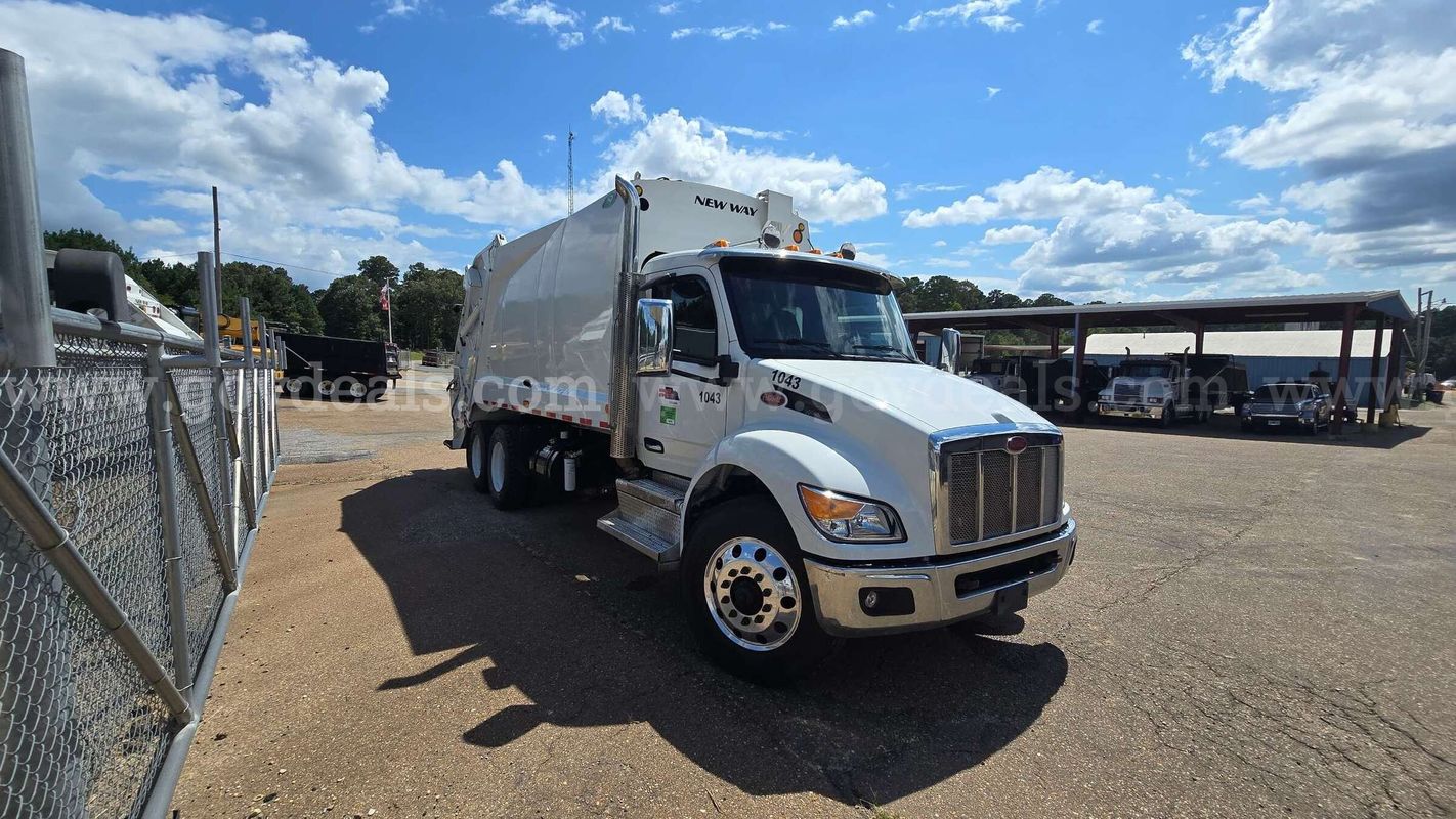 2024 Peterbilt 363 Rear Loader Garbage Truck