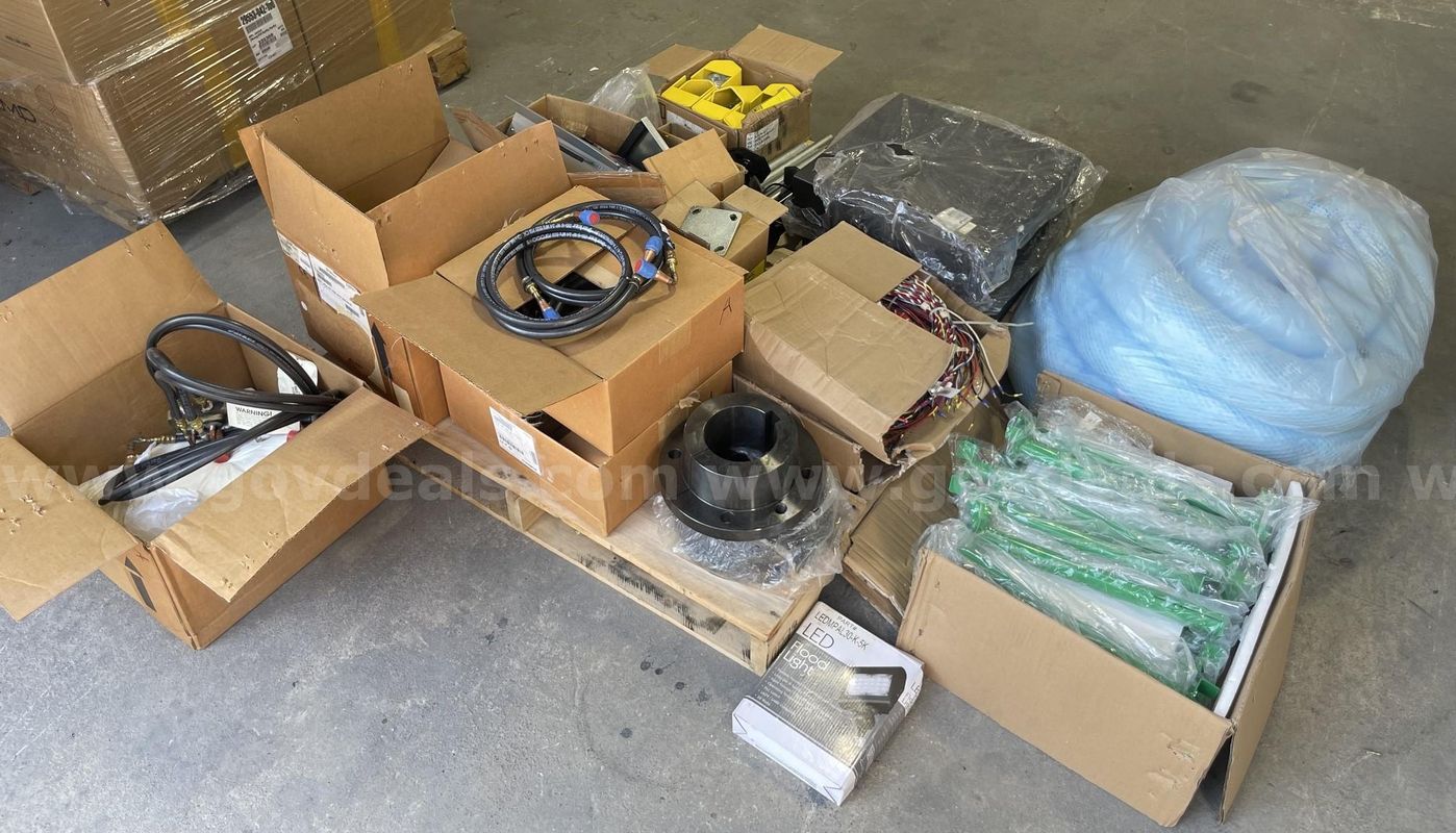 Bulk Misc. Commercial & Industrial Parts Lot – Elevator Wire, Cash Drawers, Hoses, Marine Parts & Misc. Hardware