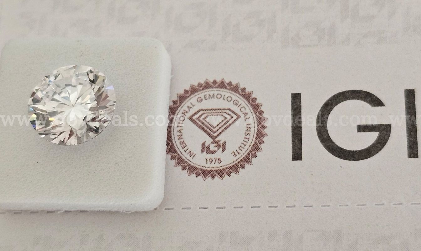 2.43 Carat Round Brilliant Diamond E VS1