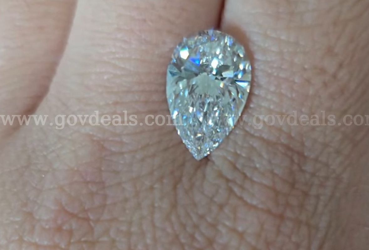 3.86 Carat IGI Certified Pear Brilliant Diamond VS1