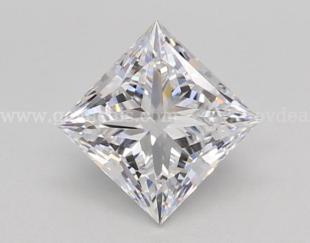 3.56 Carat Princess Cut Diamond VS1