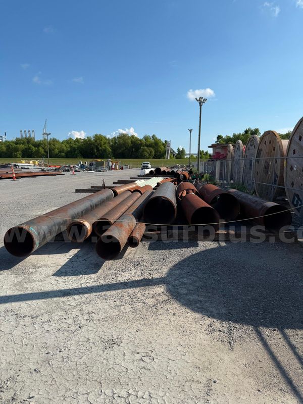 Line Pipe, 1/2in to 30in OD, STD to XXH, A105 CS, Qty 286, Approx 1,662 ft