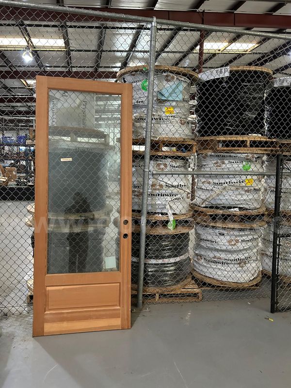 Solid Wood Full lite Door