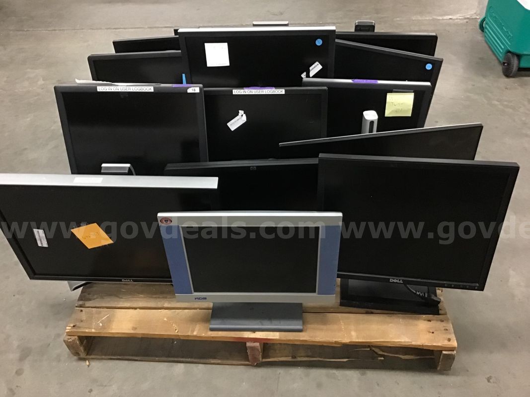 One (1) Pallet of Assorted Flat-Panel Monitors