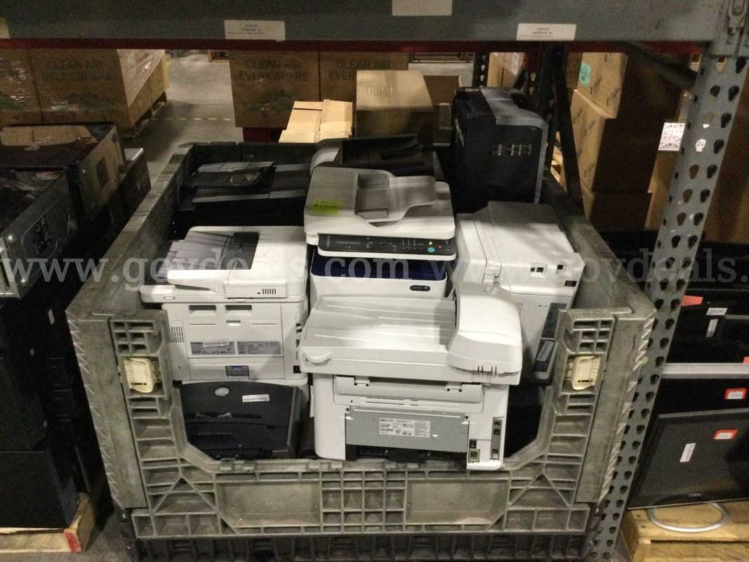 One (1) Lot of Large Assorted Printers (Not Tested)