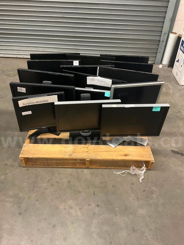 One (1) Pallet of Assorted Flat-Panel Monitors