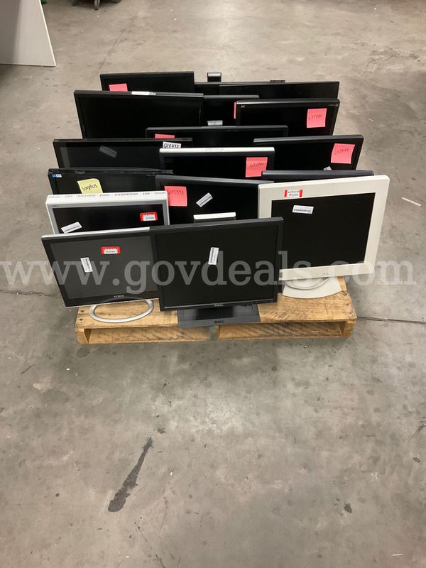 One (1) Pallet of Assorted Flat-Panel Monitors