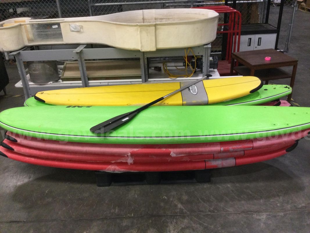 One (1) Lot of Assorted Paddle Boards