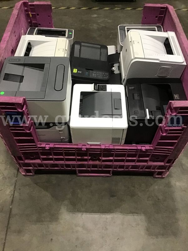 One (1) Lot of Large Assorted Printers (Not Tested)