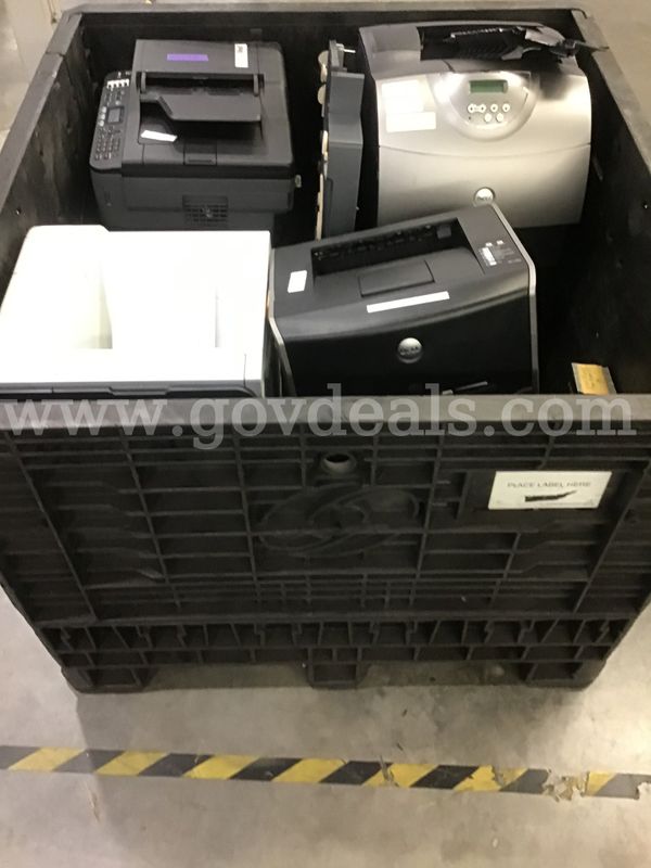 One (1) Lot of Large Assorted Printers (Not Tested)