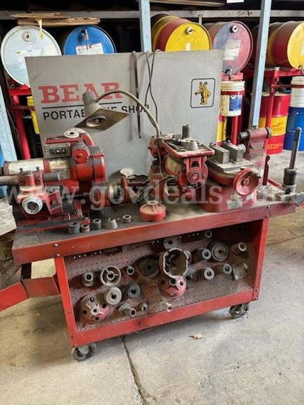 Bear Portabrake Shop Disc & Drum Brake Lathe