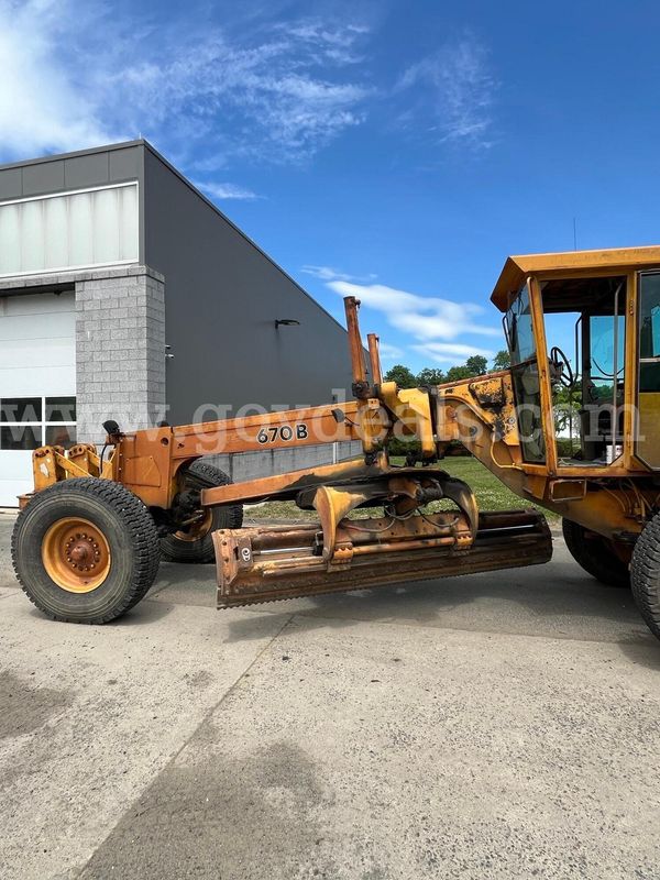 1989 John Deere 670b Motor Grader