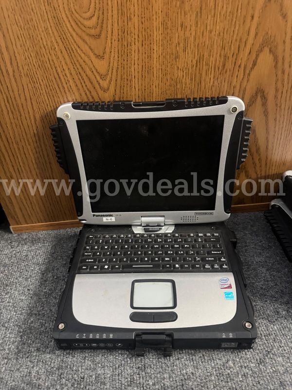 Lot of 4 Panasonic Toughbook Laptops