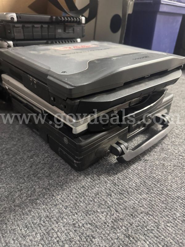 Lot of 3 laptops - Panasonic & General Dynamics
