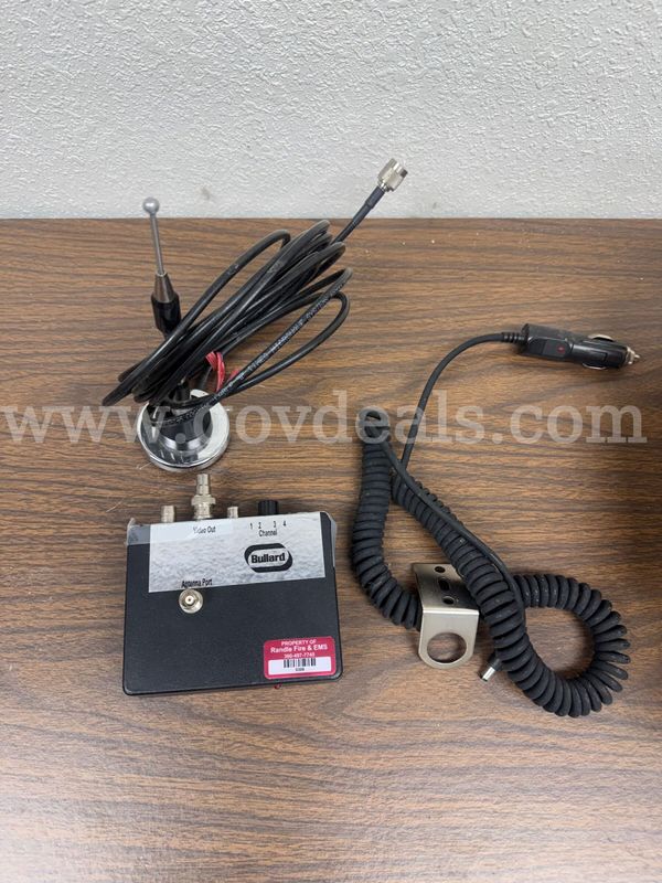 Bullard Wireless Video Receiver with Magnetic Antenna & 12V Vehicle Power Cable