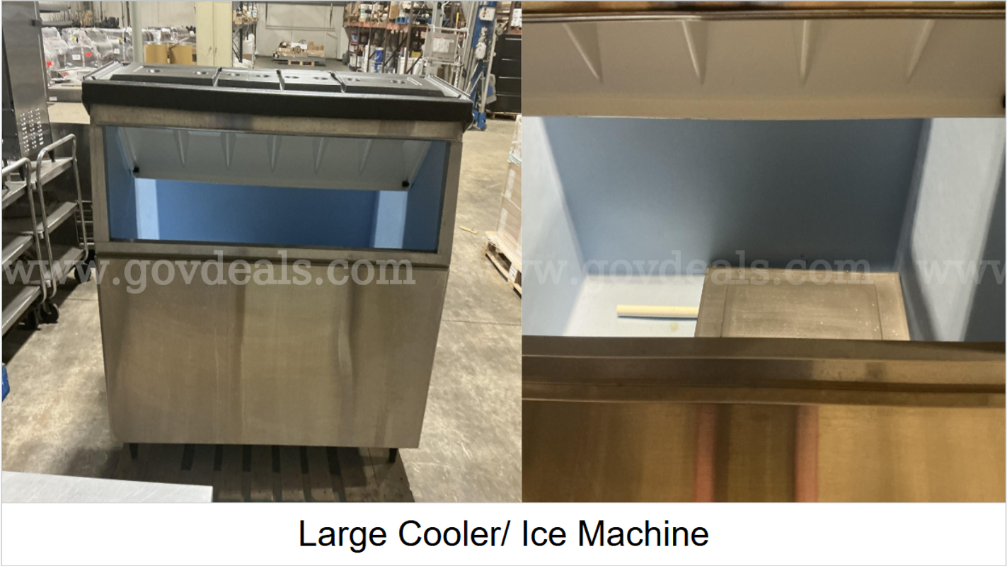 Large Cooler Ice Machine