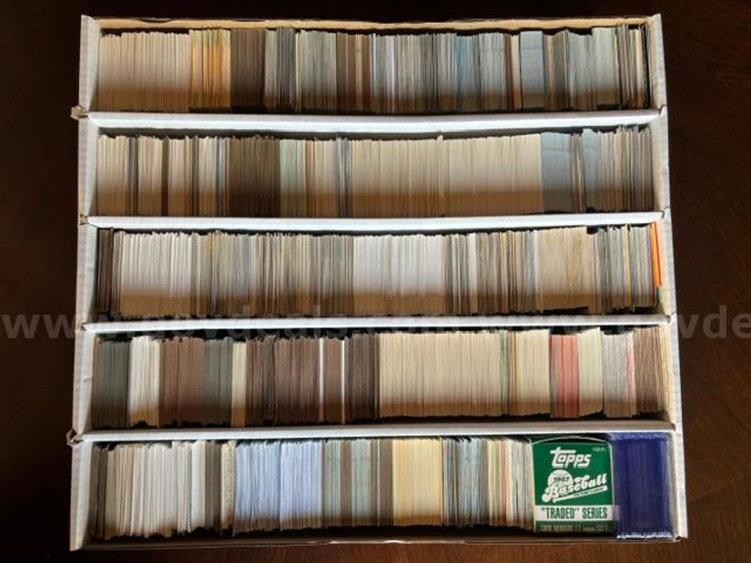 Sports Trading Card Collection – 4,900+ Cards (Baseball & Basketball) | 1960s–Modern Era | Vintage, Deckle Edge SHIPPING