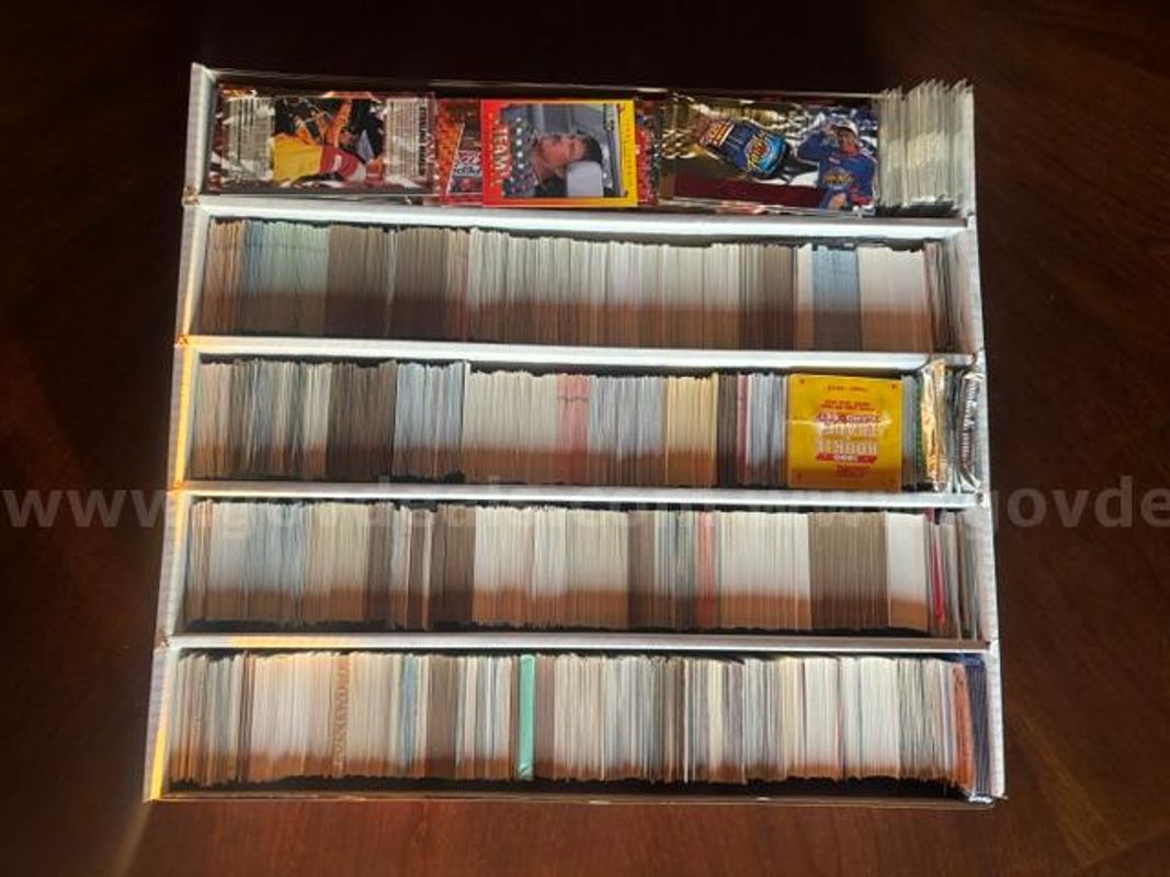 Sports Trading Card Collection – 4,900+ Cards (Baseball & Racing) | 1950s–Modern Era | Vintage, Numbered & SHIPPING!