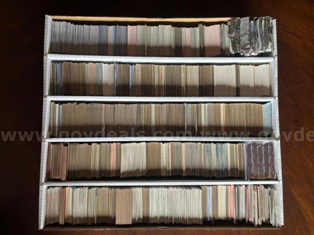 Sports Trading Card Collection – 4,725+ Cards (Baseball, Hockey & Soccer) | 1970s–Modern Era | SHIPPING!