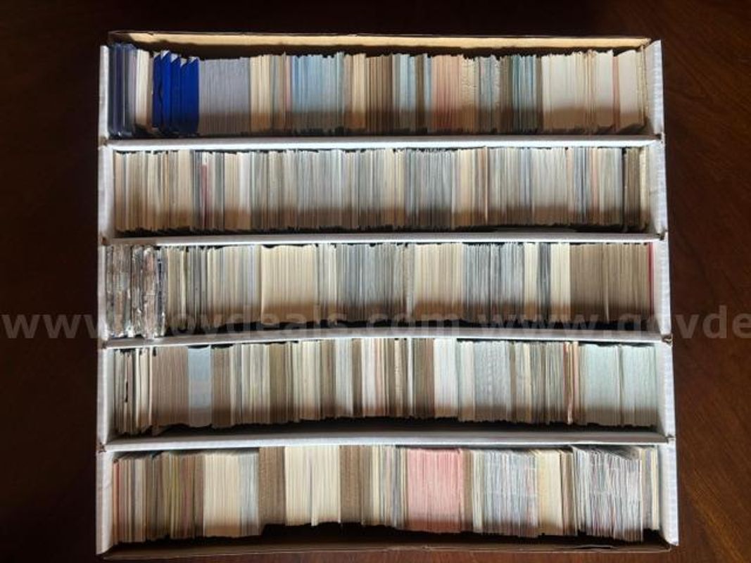 Sports Trading Card Collection – 4,800+ Cards (Baseball & Basketball) | 1970s–Modern Era | PSA Graded, Rookie, SHIPPING!