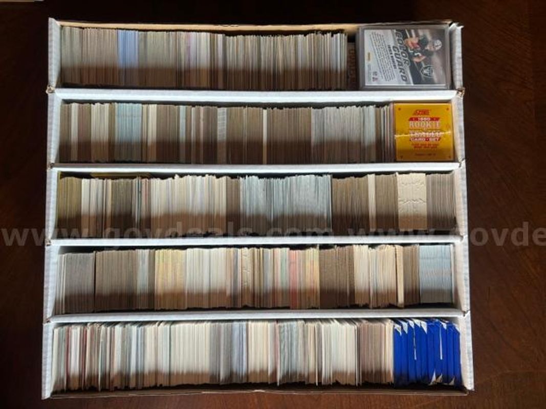 Sports Trading Card Collection – 4,750+ Cards (Baseball & Football) | 1950s–Modern Era | Error Card, Vintage & SHIPPING!
