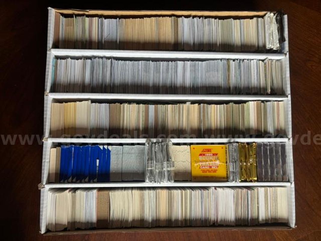 Sports Trading Card Collection – 4,490+ Cards (Baseball & Football) | 1980s–Modern Era | Sealed, HOF SHIPPING!