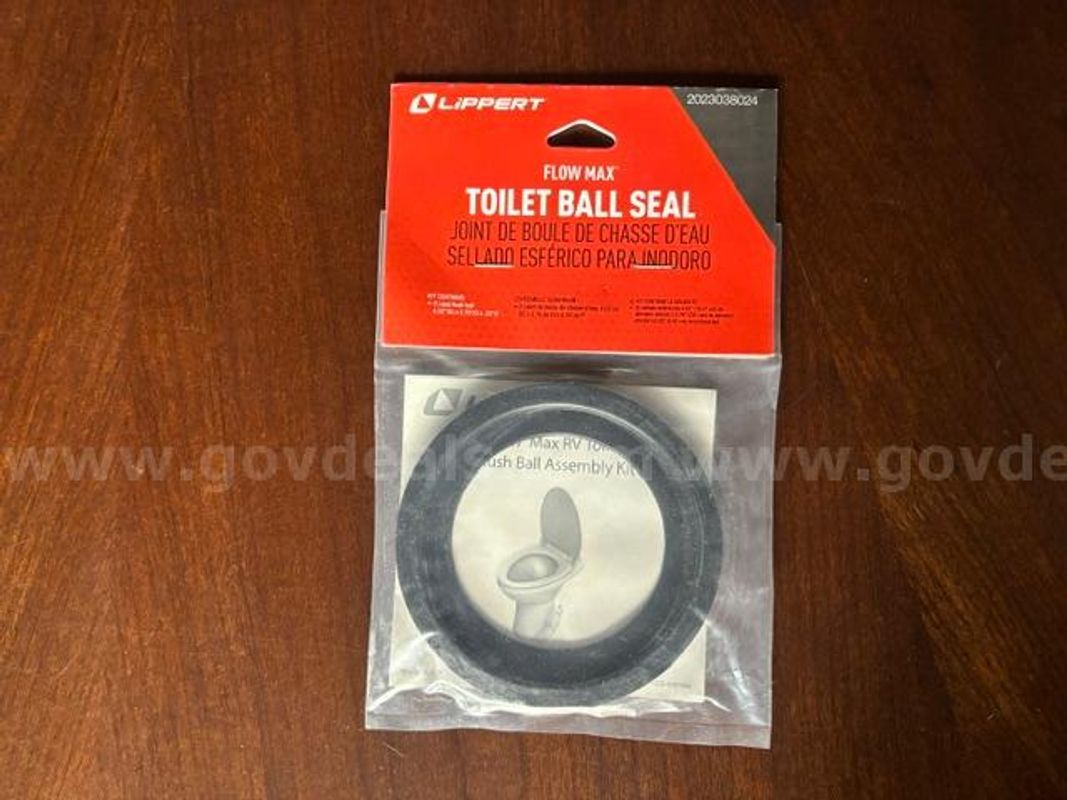 Lippert 08-6710 Flow Max™ Toilet Flush Ball Seal — Lot of 3 — New in Package S/H