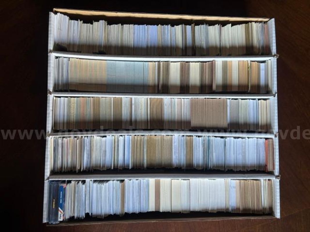 Huge Baseball & Football Card Lot - 4,600+ Cards, 1961-Modern, Unitas, PSA 7 Graded - SHIPS!