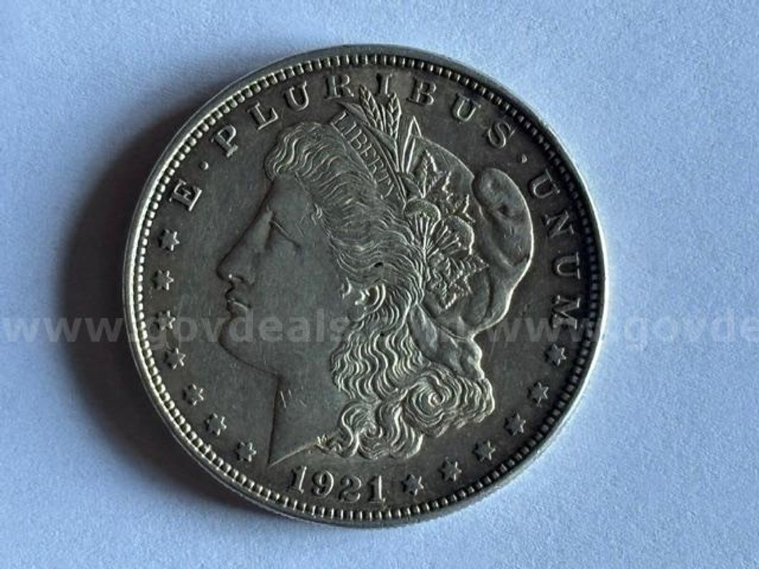 1921 Morgan Silver Dollar — Philadelphia Mint, 90% Silver, Circulated/Good SHIPS!