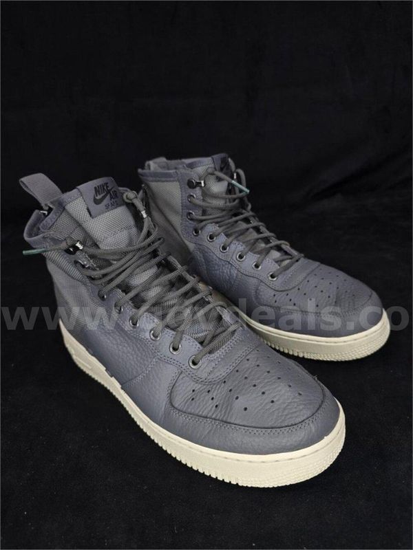 Nike SF Air Force 1 Mid Men's Size 11.5 Grey Basketball Sneakers SHIPS!