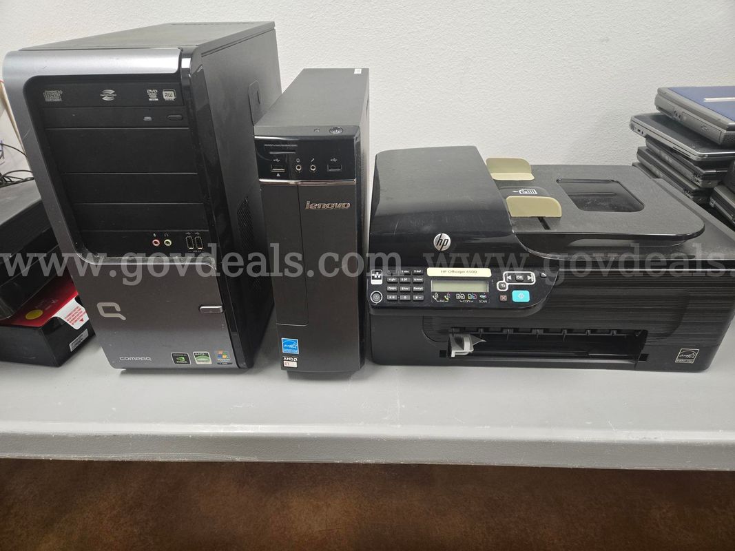 Lot of PC's and Printer