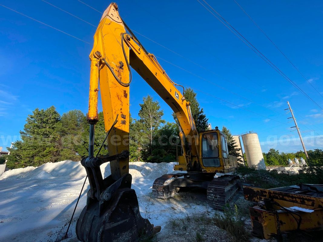 1987 John Deere 792 Hydraulic Excavator-Inoperable