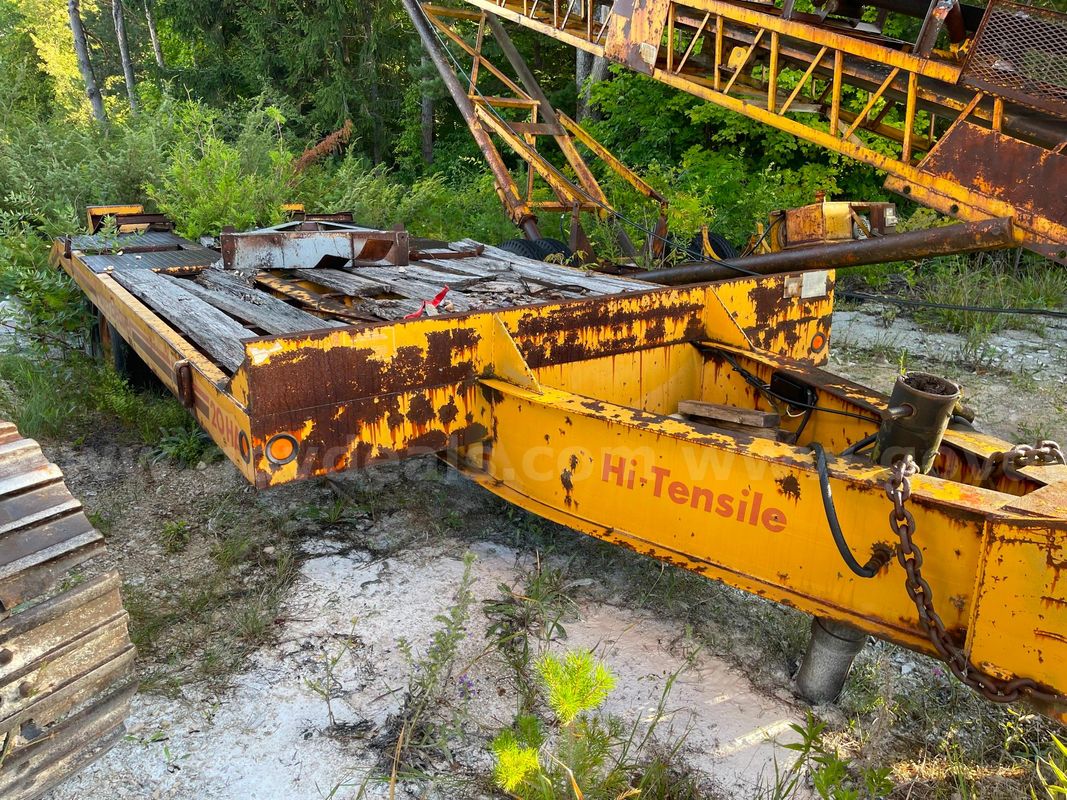 1985 Eager Beaver 20HA T/A Equipment Trailer