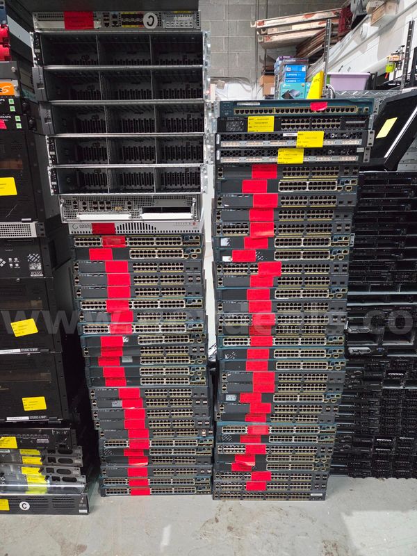 HUGE Lot of Switches by Cisco