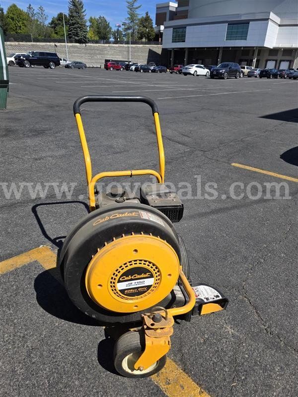 Set of (2) Cub Cadet JS1150 Jet Sweep Walk-Behind Leaf Blowers