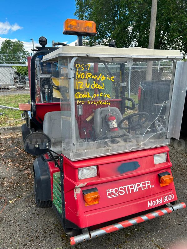2000 Pro Striper 8000 Mini Truck