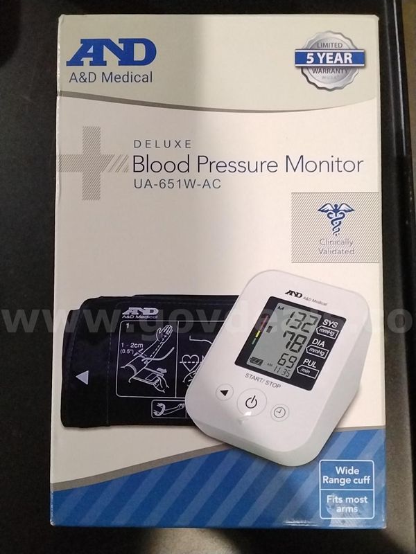 A&D Medical Blood Pressure Monitor