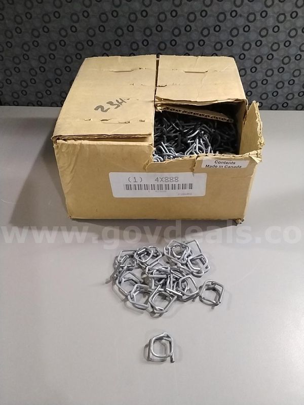Box of Metal Wire Buckles