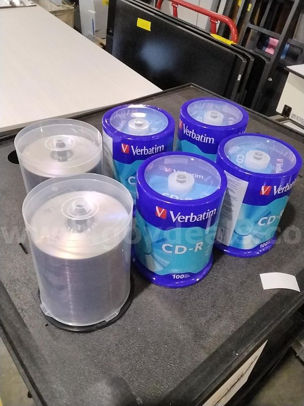 DVD and CD-R Lot