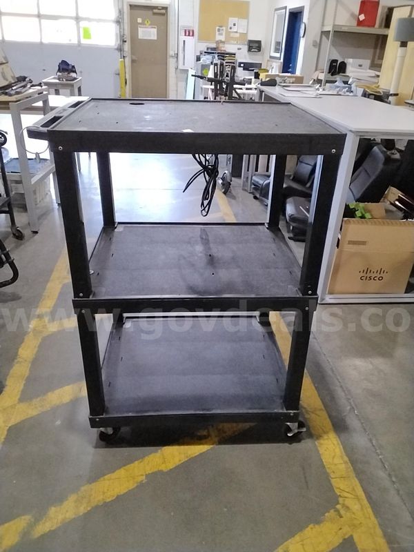 Rolling TV Cart
