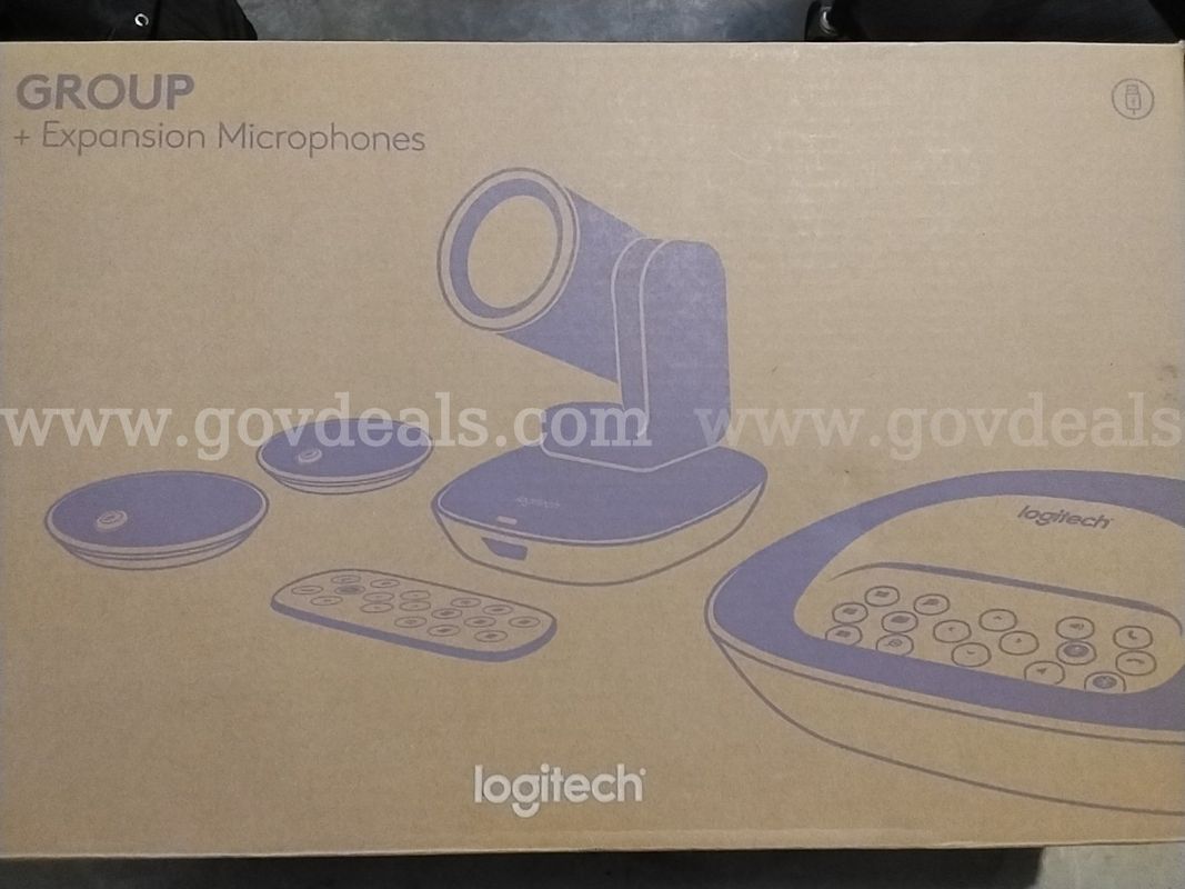 Logitech Group and microphone expansion setup
