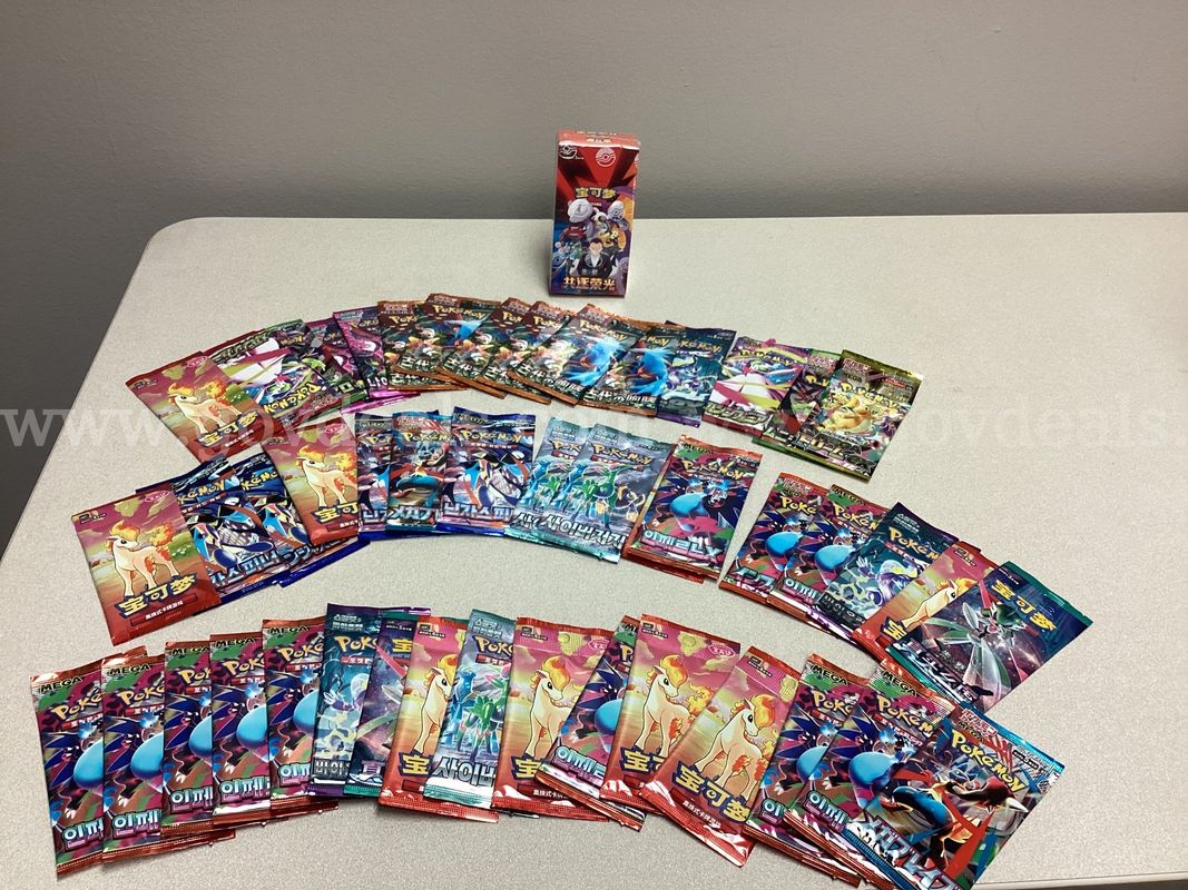 Japanese Pokémon Chasing Glory Together /Team Rocket slim booster Box ,46 Assorted Booster Packs