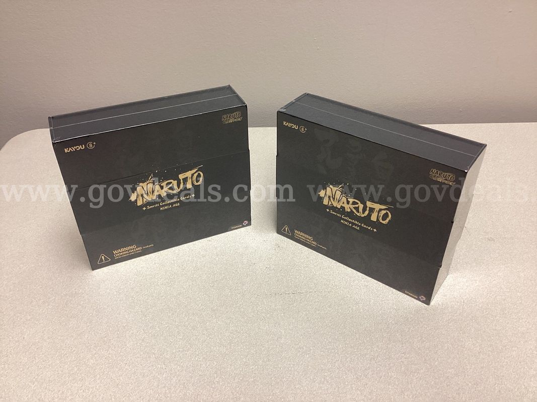 lot of 2 Kayou Naruto Ninja Age Premium Collector Box
