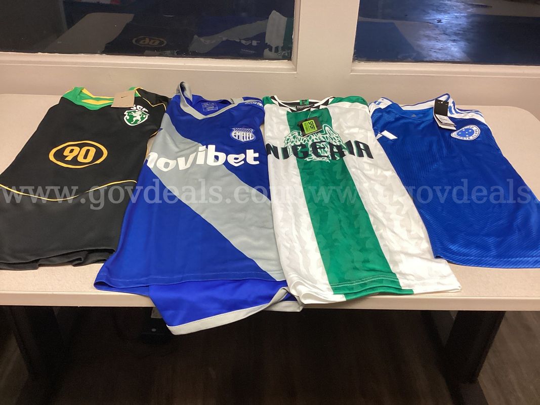 Lot of 4 Soccer Jerseys