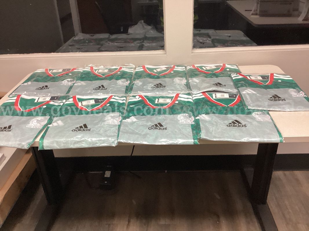 Lot of 10 Mexico Soccer Jerseys