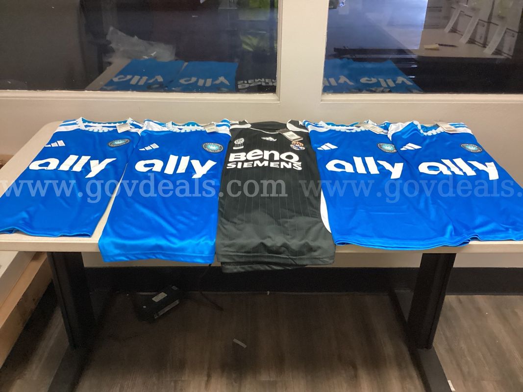 Lot of 5 Soccer Jerseys